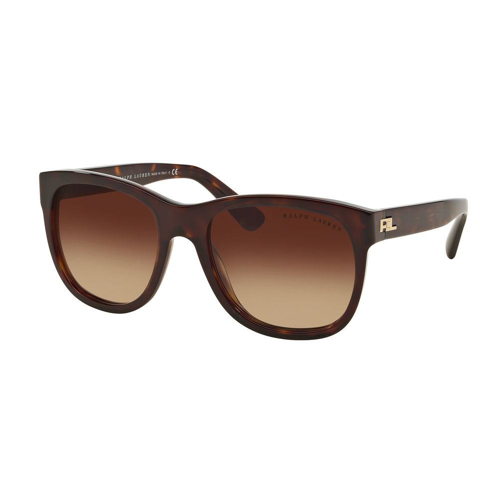 Ralph Lauren Braune Acetat-Sonnenbrille