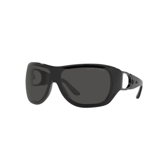 Ralph Lauren Schwarze Acetat-Sonnenbrille