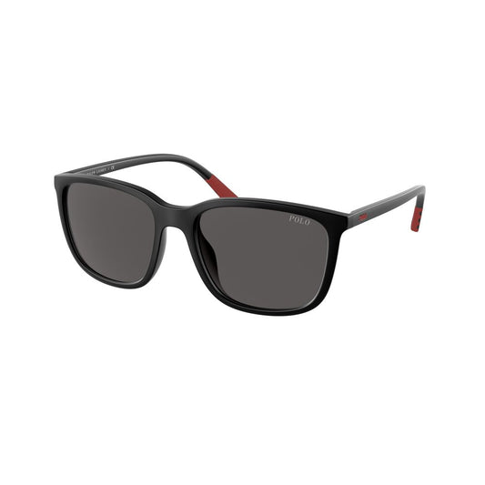 Ralph Lauren Schwarze Acetat-Sonnenbrille