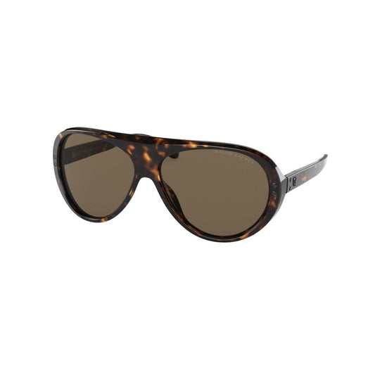 Ralph Lauren Braune Acetat-Sonnenbrille