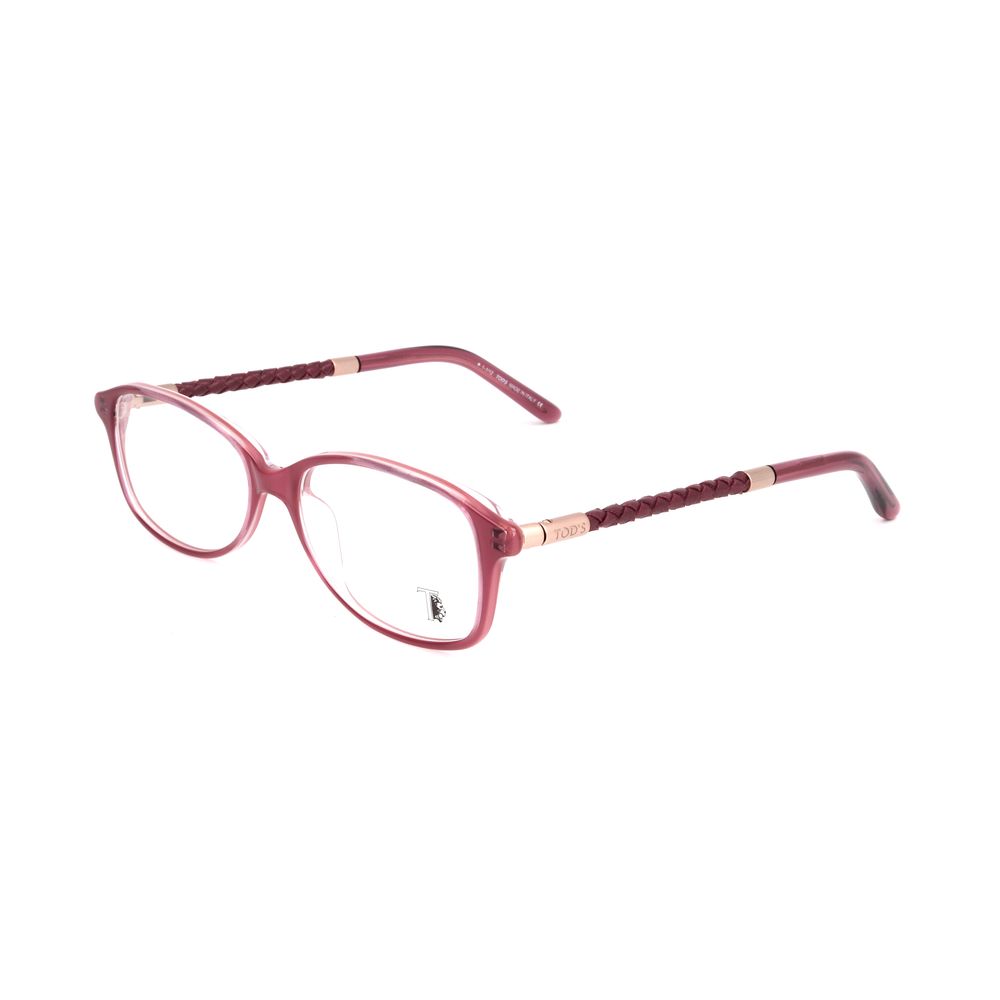 Tod's Rote Acetat-Rahmen