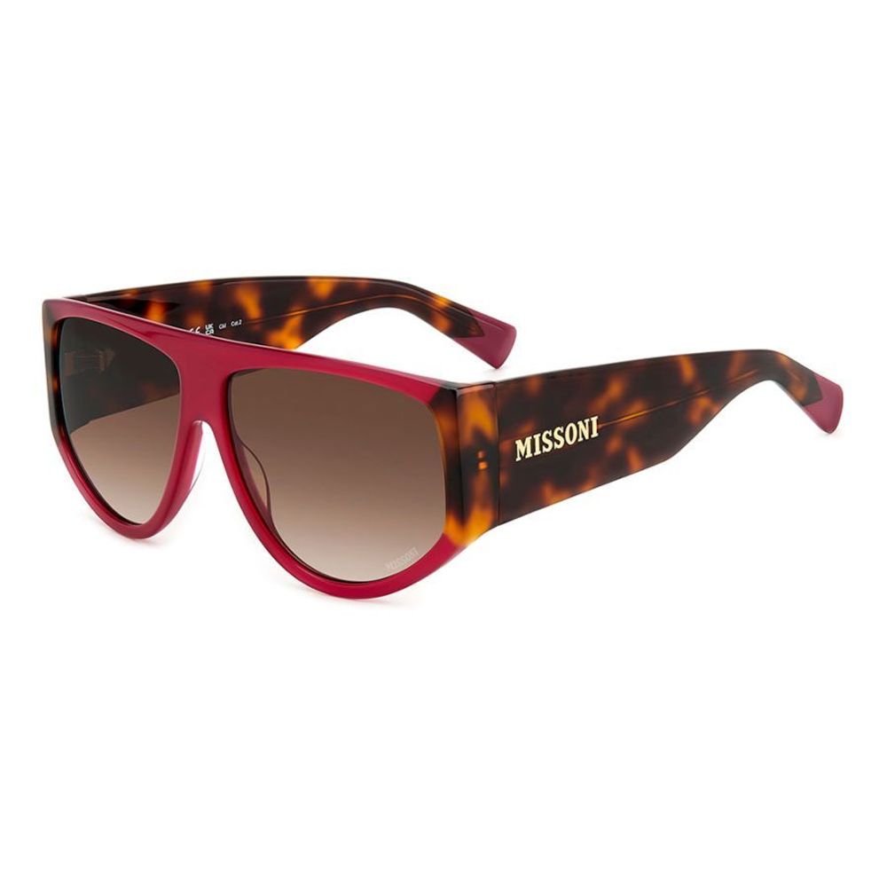 Missoni Braune Acetat-Sonnenbrille