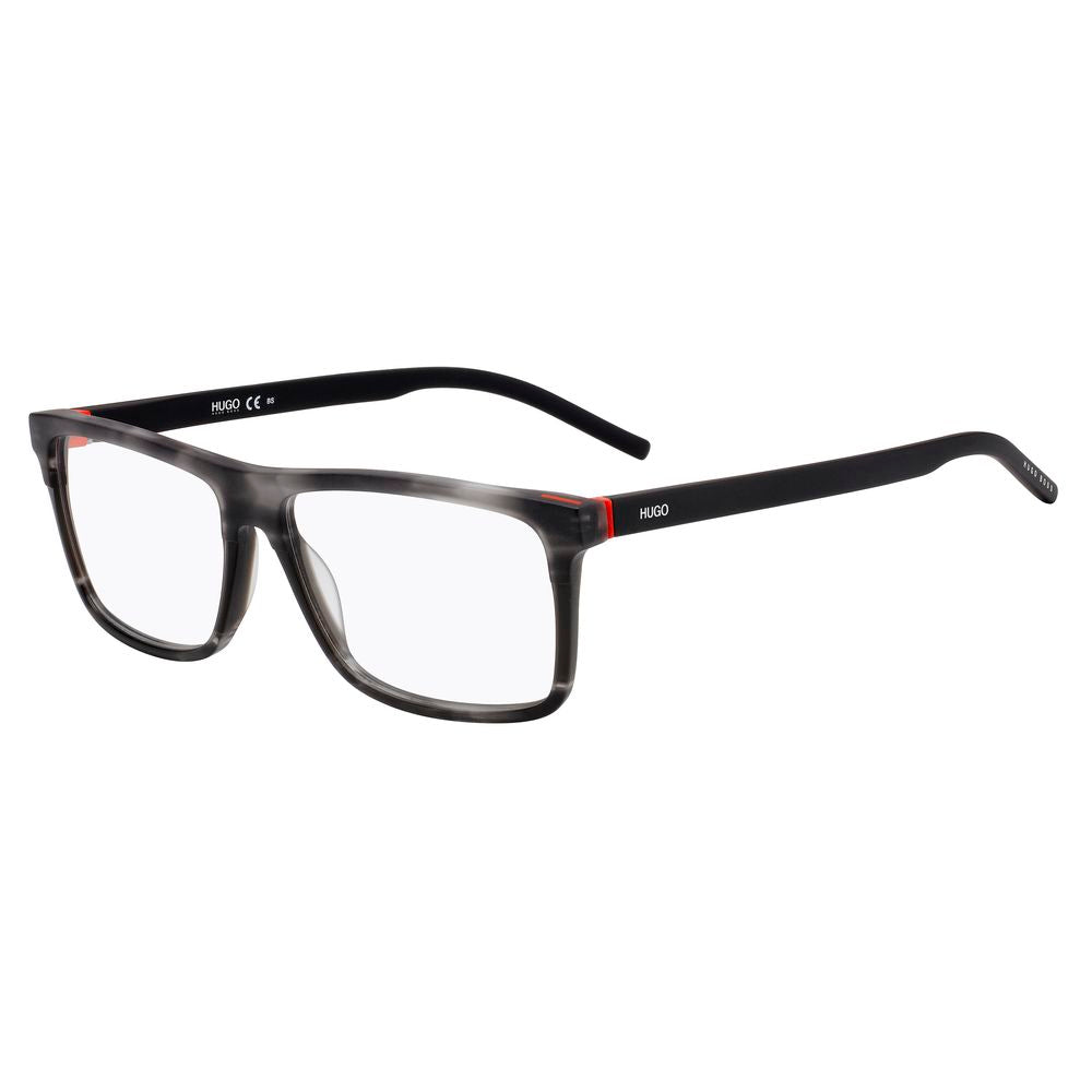 Hugo Boss Schwarzer Acetat-Rahmen