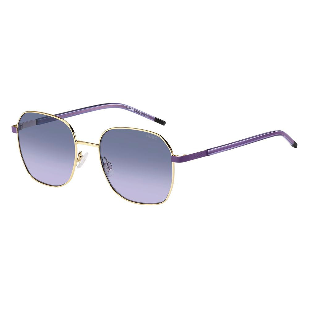 Hugo Boss Goldene Metall-Sonnenbrille