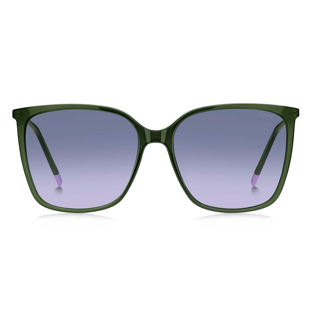 Hugo Boss Grüne Kunstharz-Sonnenbrille