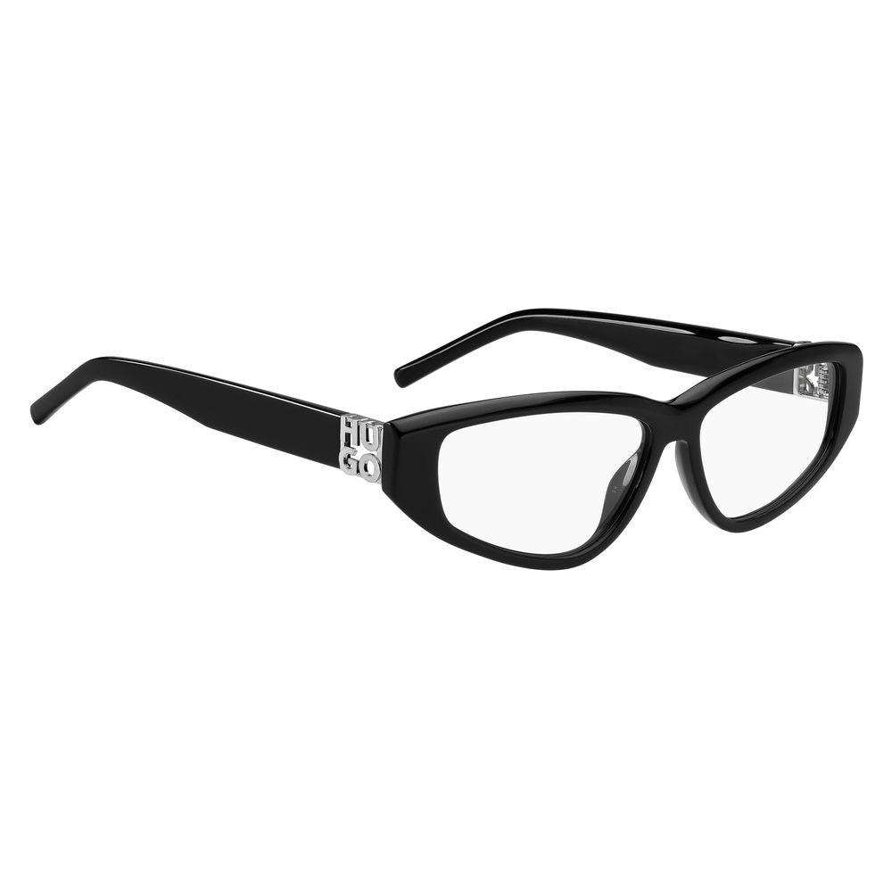 Hugo Boss Schwarzer Acetat-Rahmen