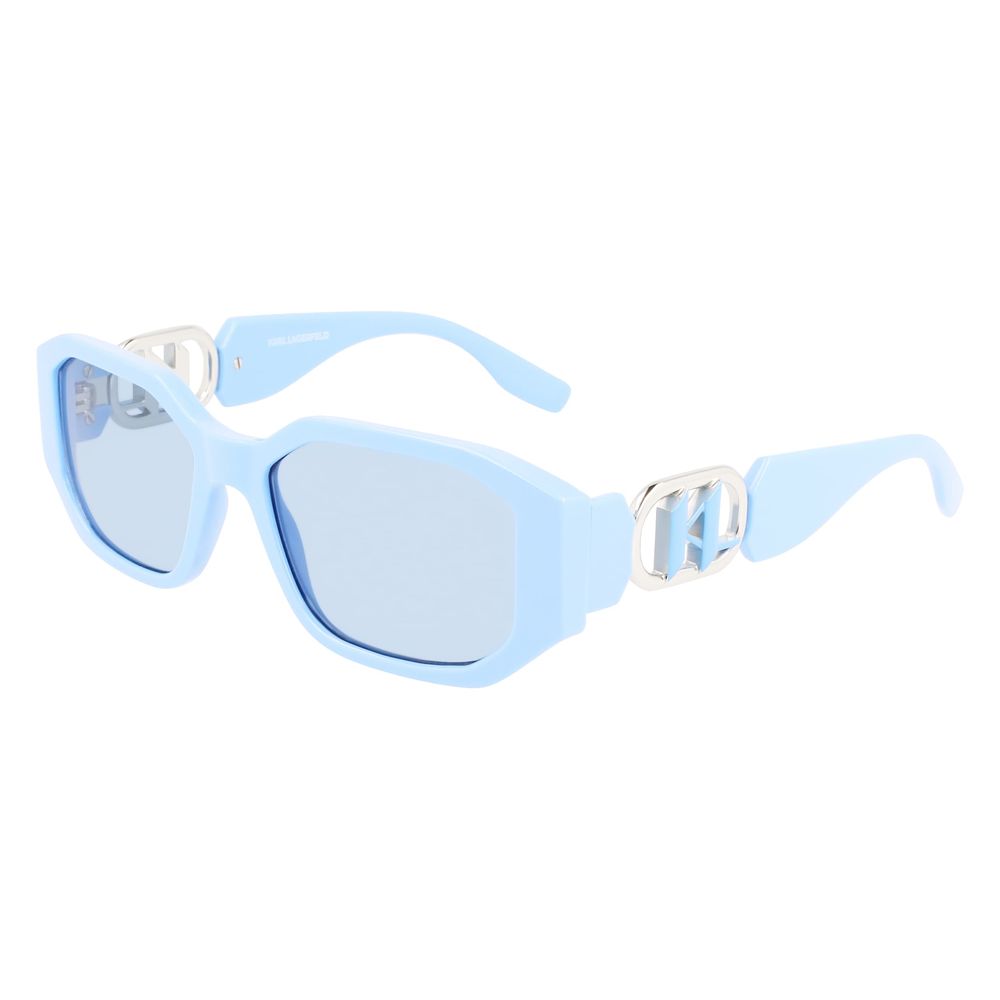 Karl Lagerfeld Blaue Injektionssonnenbrille