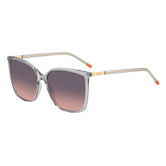 Hugo Boss Graue Kunstharz-Sonnenbrille