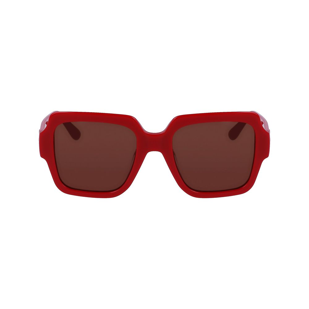 Karl Lagerfeld Rote Acetat-Sonnenbrille