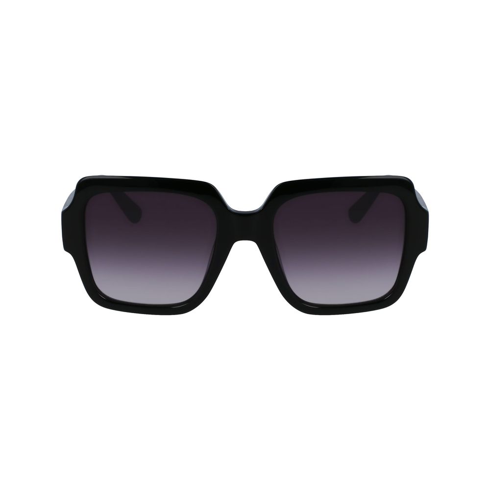 Karl Lagerfeld Schwarze Acetat-Sonnenbrille