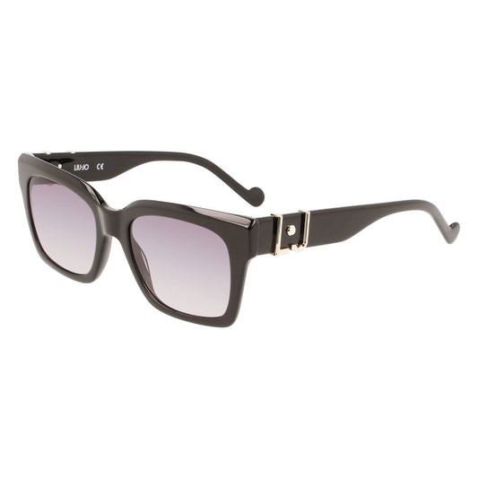 Liu Jo Schwarze Acetat-Sonnenbrille