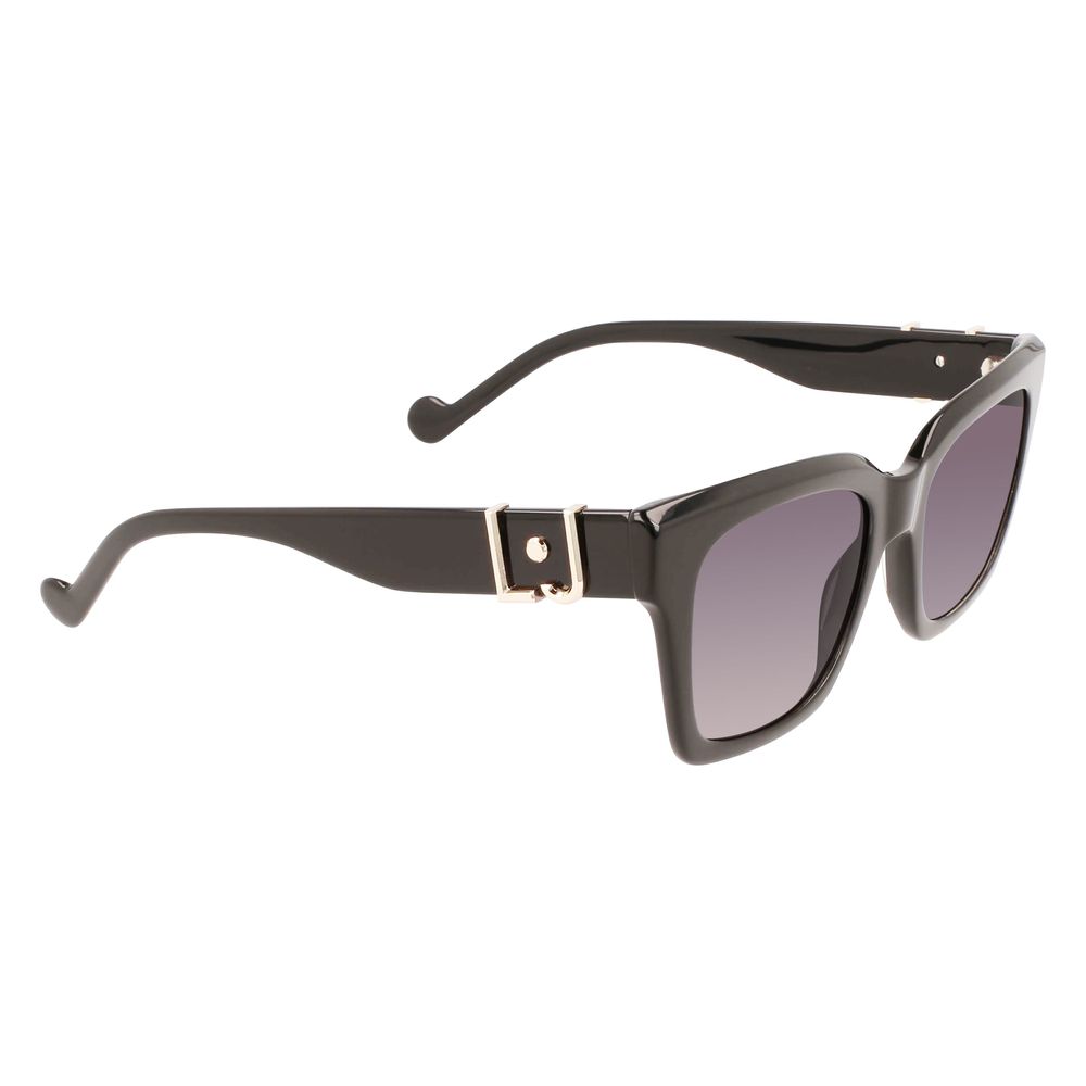 Liu Jo Schwarze Acetat-Sonnenbrille