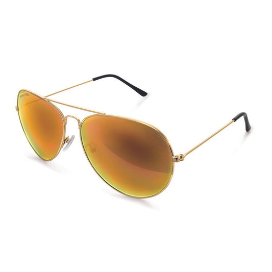 Folli Follie Goldene Metall-Sonnenbrille