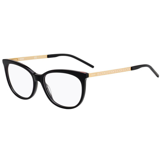 Hugo Boss Schwarzer Acetat-Rahmen