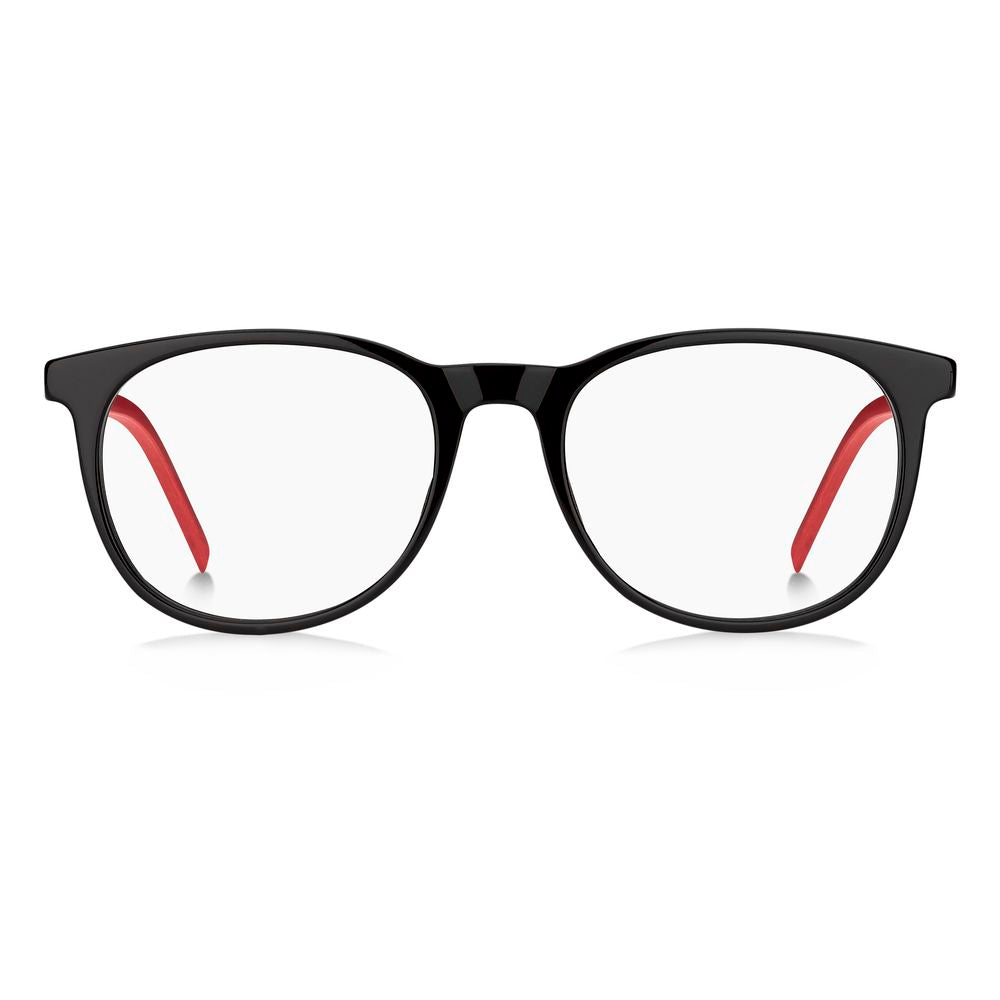 Hugo Boss Schwarzer Acetat-Rahmen