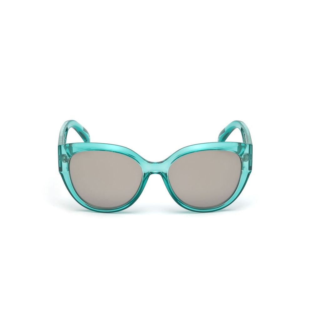 Just Cavalli Blaue Plastiksonnenbrille