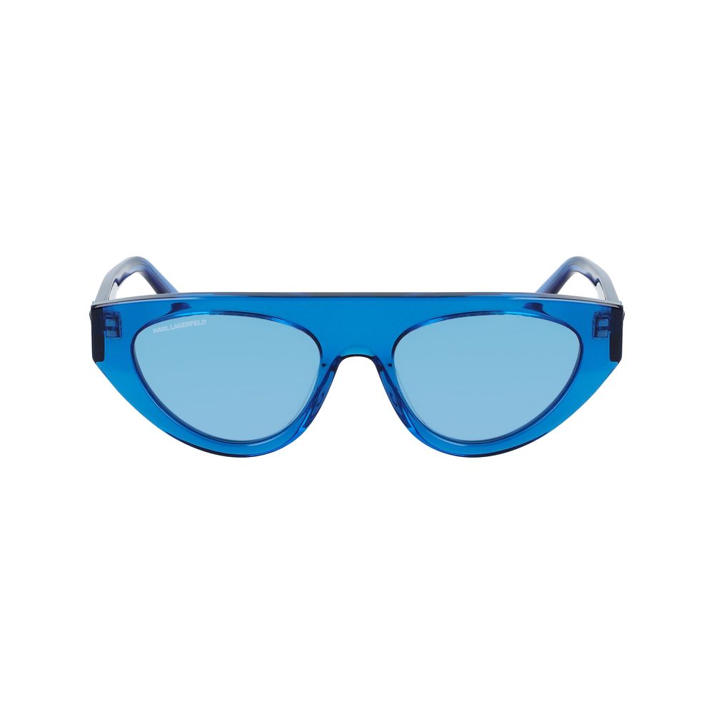 Karl Lagerfeld Blaue Acetat-Sonnenbrille