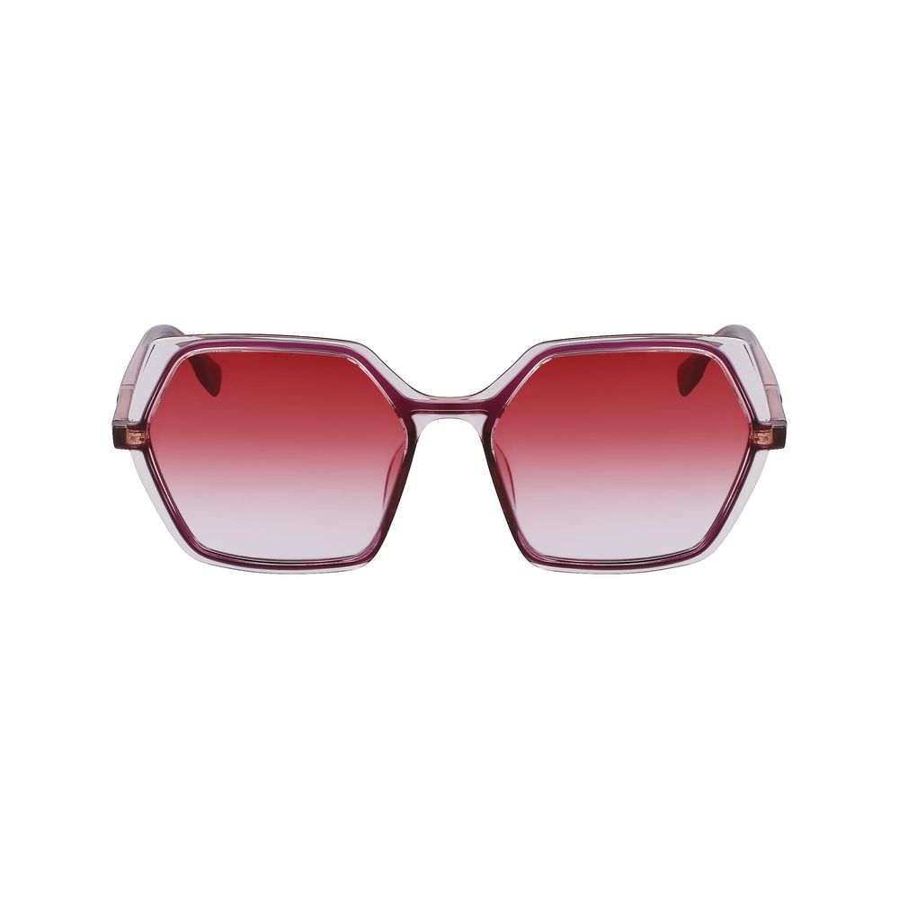 Karl Lagerfeld Rote Injektionssonnenbrille