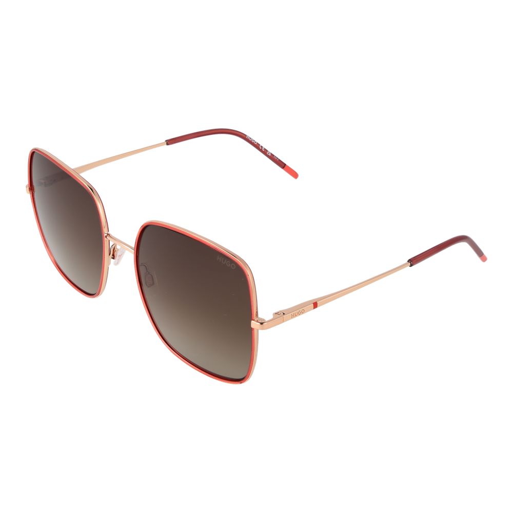 Hugo Boss Rote Frauen-Sonnenbrille