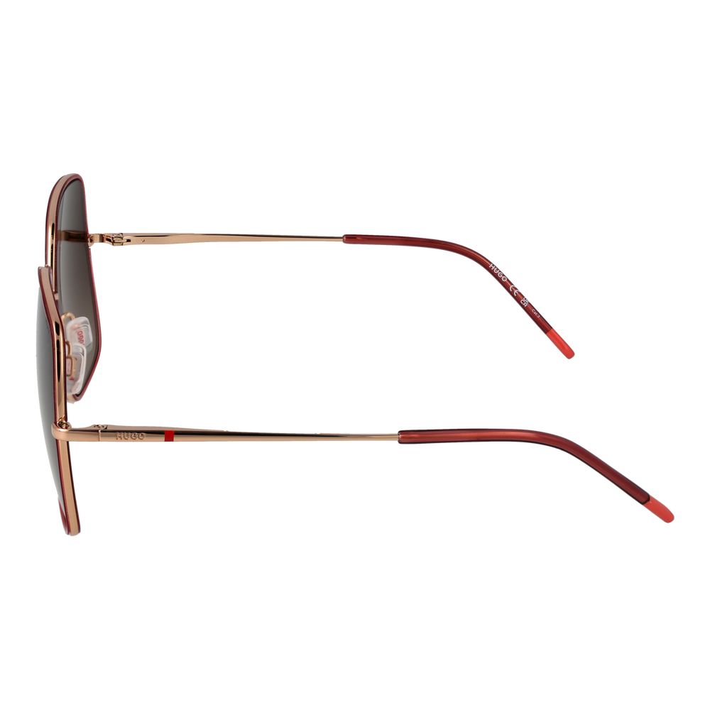 Hugo Boss Rote Frauen-Sonnenbrille