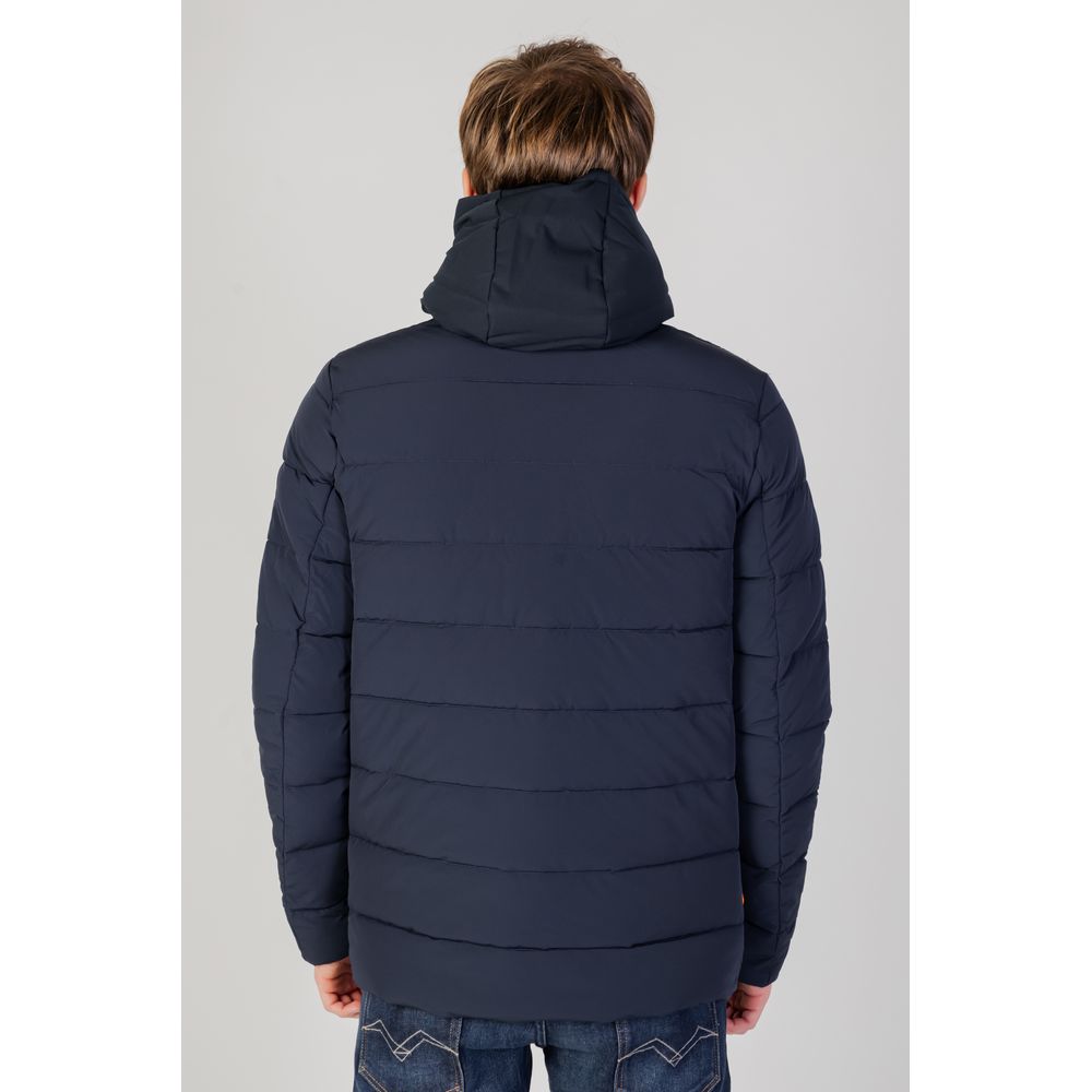 Suns Blaue Nylonjacke