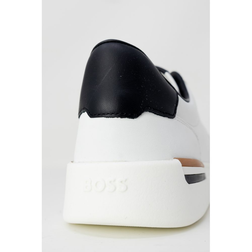 Hugo Boss Weißes Leder Sneaker