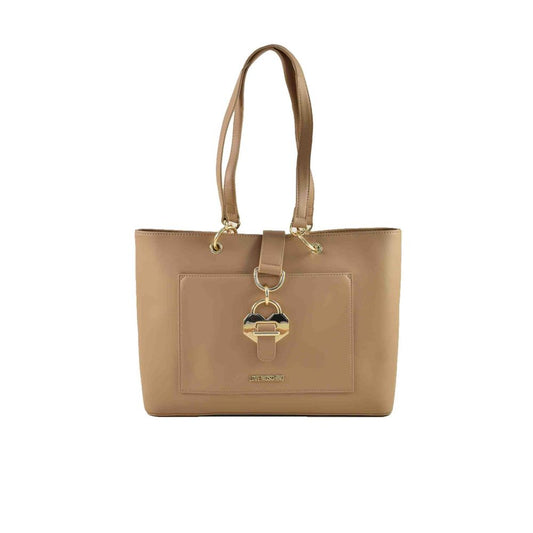 Love Moschino Beige Polyethylen Handtasche