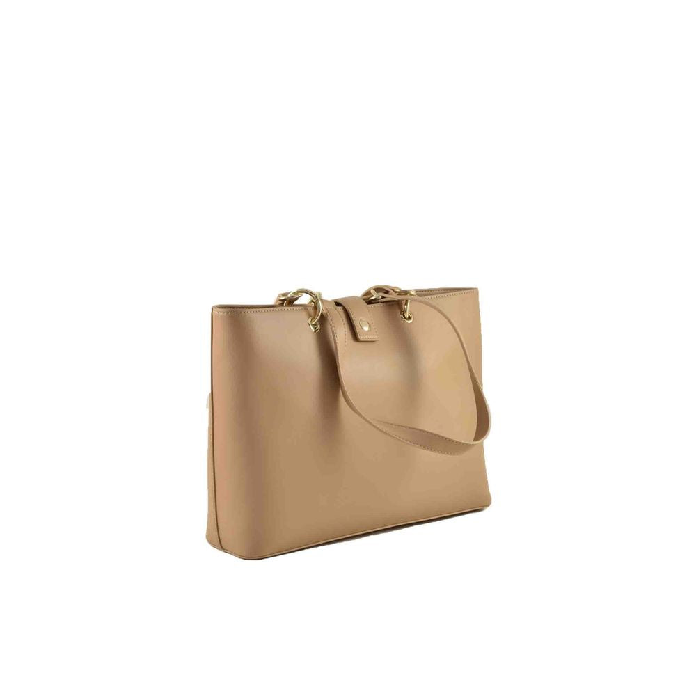 Love Moschino Beige Polyethylen Handtasche