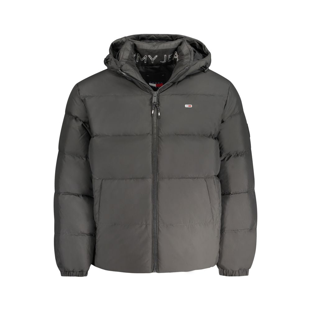 Tommy Hilfiger Schwarze Polyester-Jacke