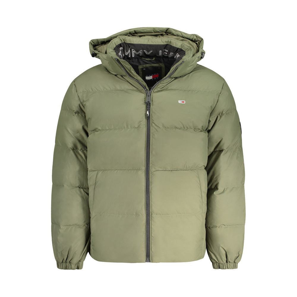 Tommy Hilfiger Grüne Polyester-Jacke