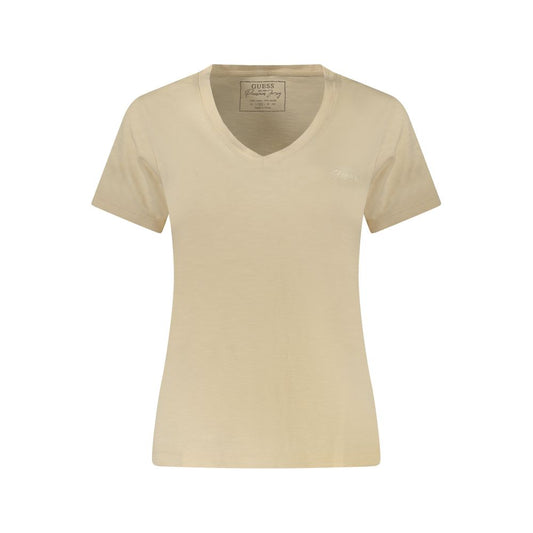 Guess Jeans Beige Baumwolle Tops & T-Shirt