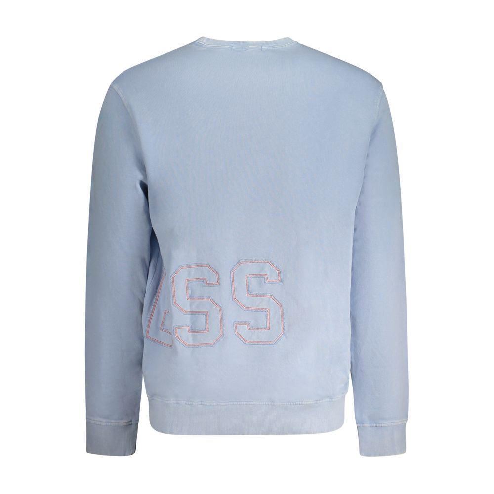 Guess Jeans Hellblauer Baumwollpullover