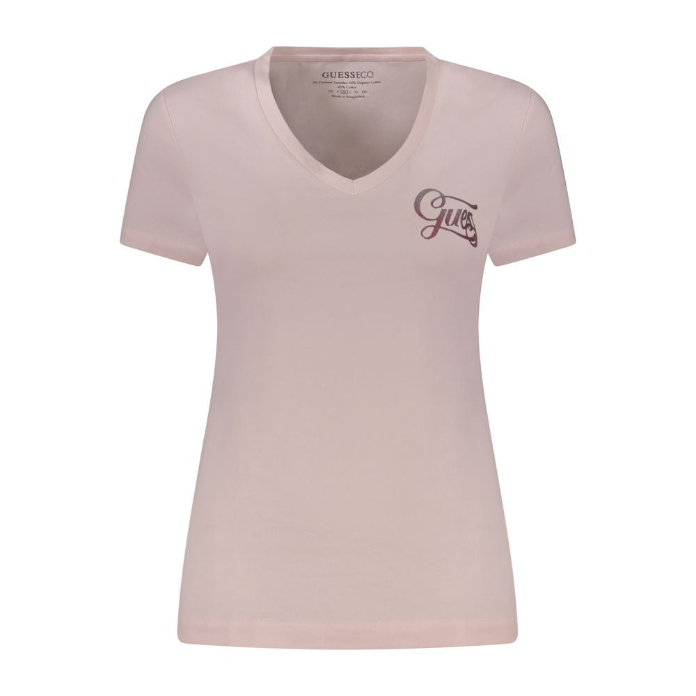 Guess Jeans Rosa Baumwolle Tops & T-Shirt