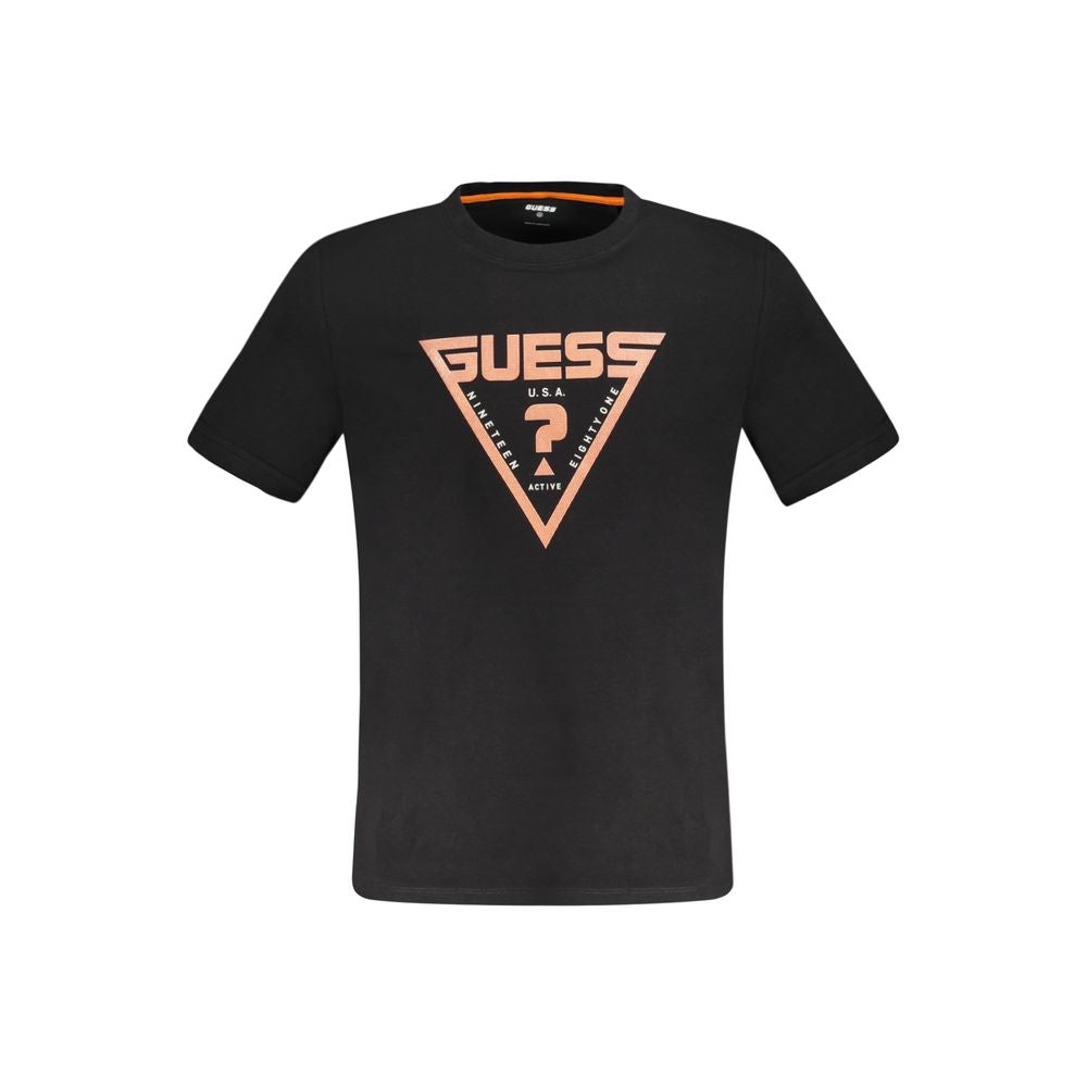 Guess Jeans Schwarze Baumwolle Tops & T-Shirt