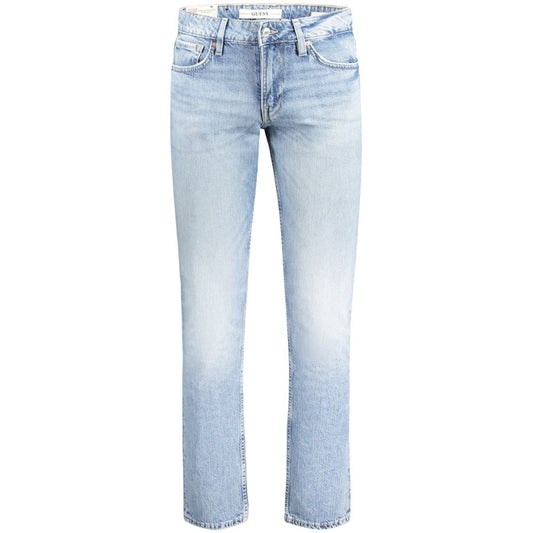 Guess Jeans Hellblaue Baumwolljeans & Hose