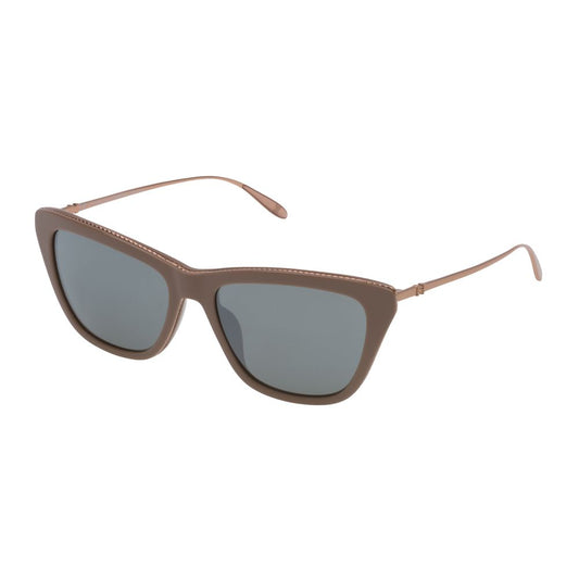 Carolina Herrera NY Graue Acetat-Sonnenbrille