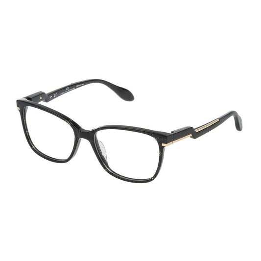 Carolina Herrera NY Schwarzer Acetat-Rahmen