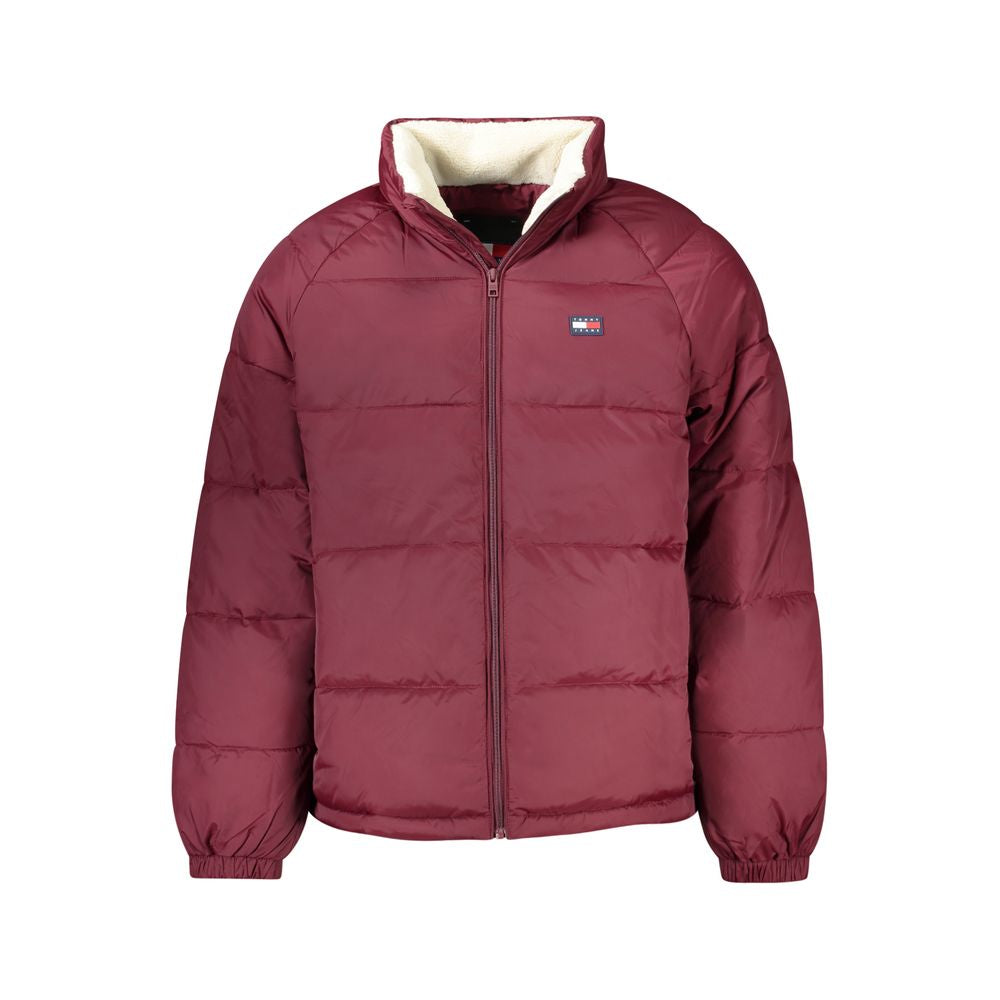 Tommy Hilfiger Rote Polyamid-Jacke