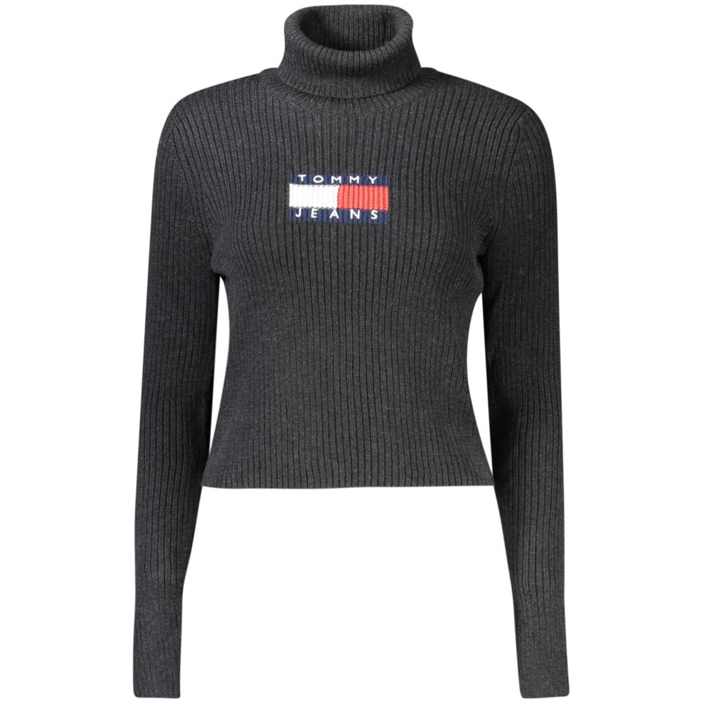 Tommy Hilfiger Schwarzer Wollpullover