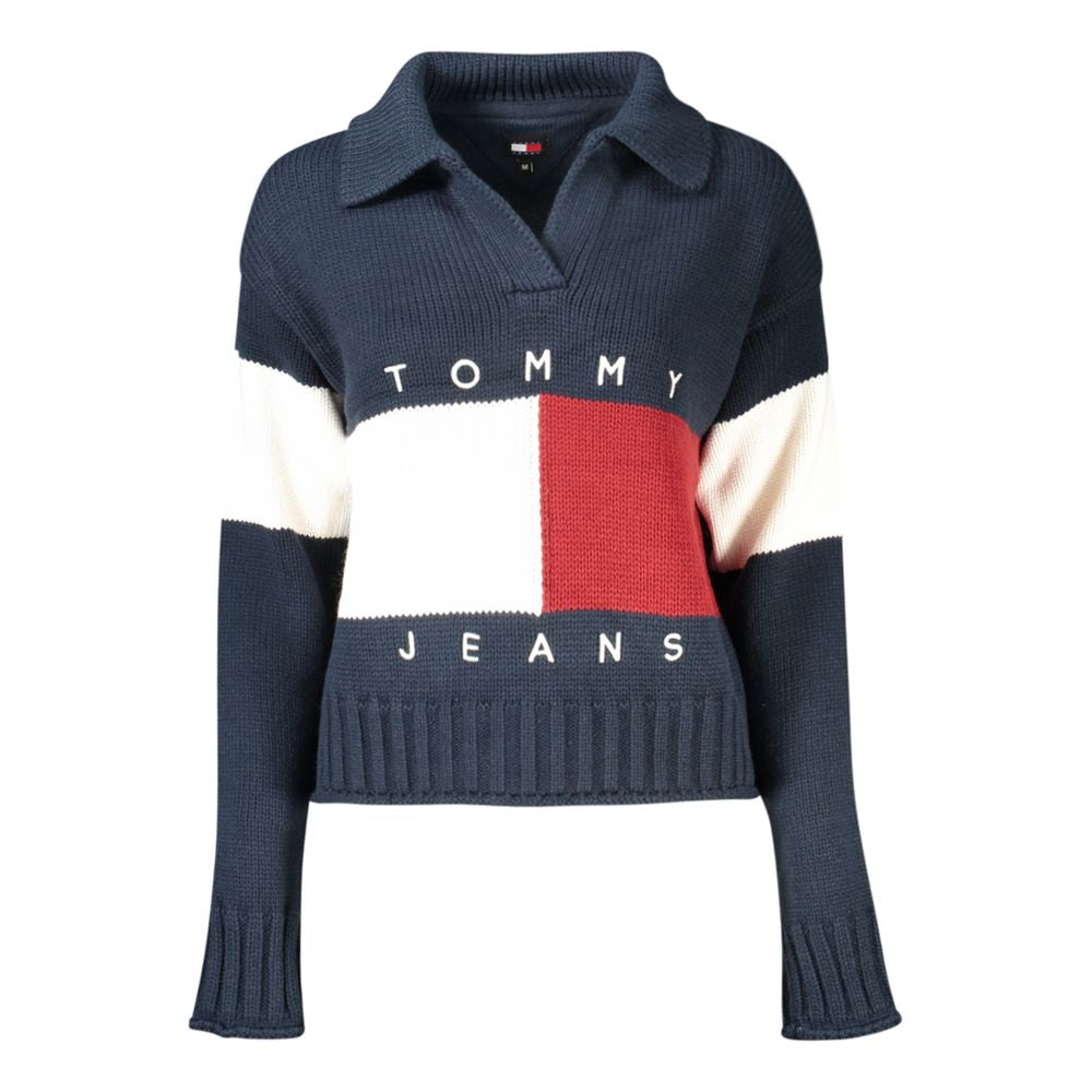 Tommy Hilfiger Blauer Pullover aus Wolle