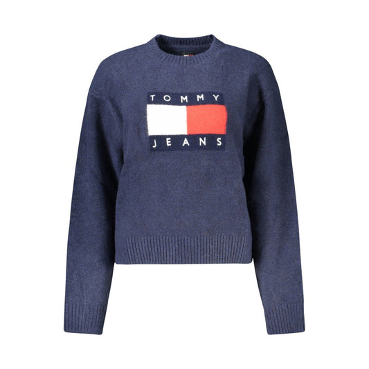 Tommy Hilfiger Blauer Pullover aus Wolle