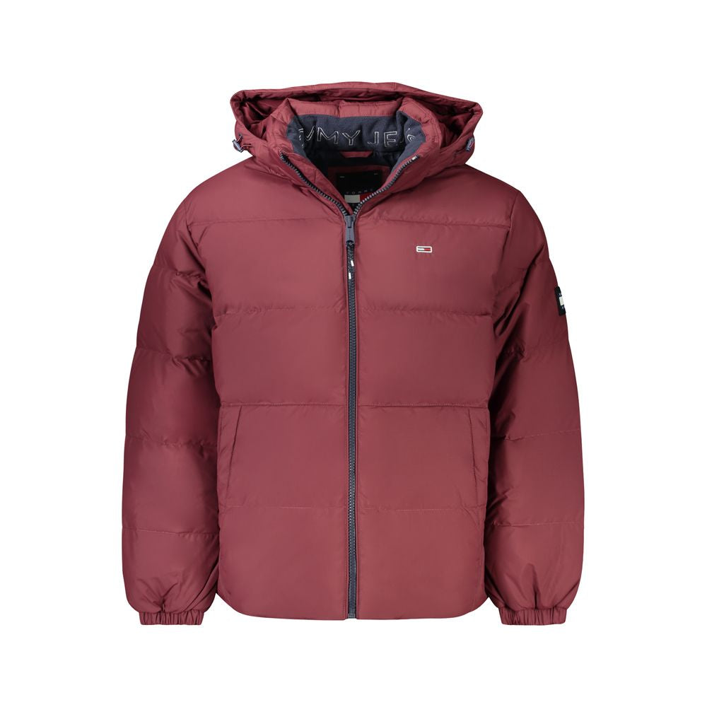 Tommy Hilfiger Rote Polyester-Jacke