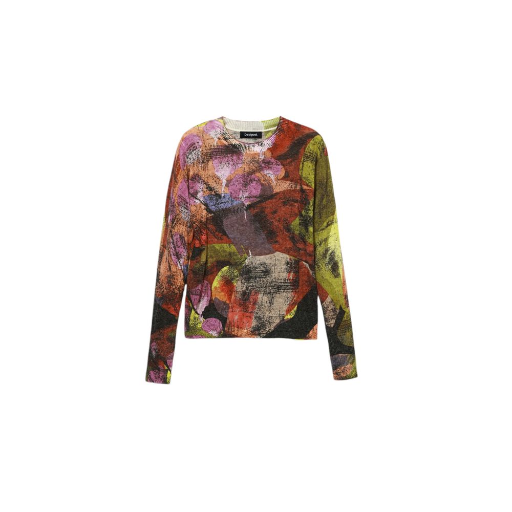 Desigual Orangefarbene Acryl-Oberteile & T-Shirt