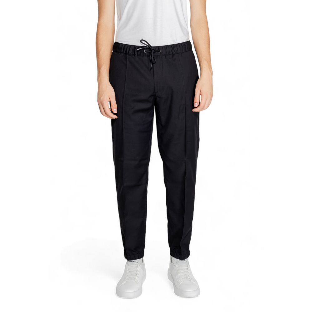 Armani Exchange Schwarze Polyester Jeans & Hose