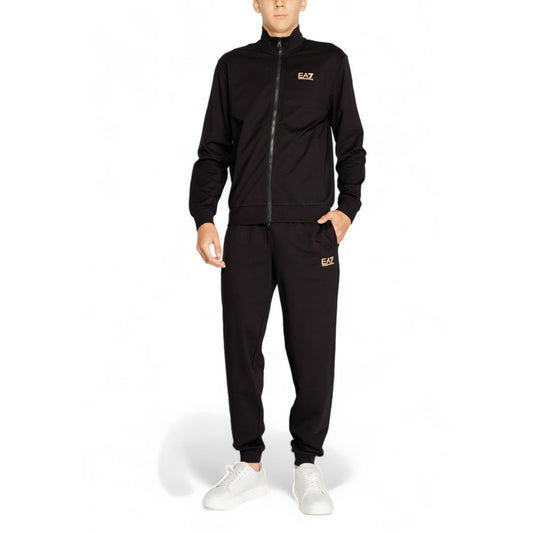 EA7 Emporio Armani Bicolor Baumwoll-Sweatuit