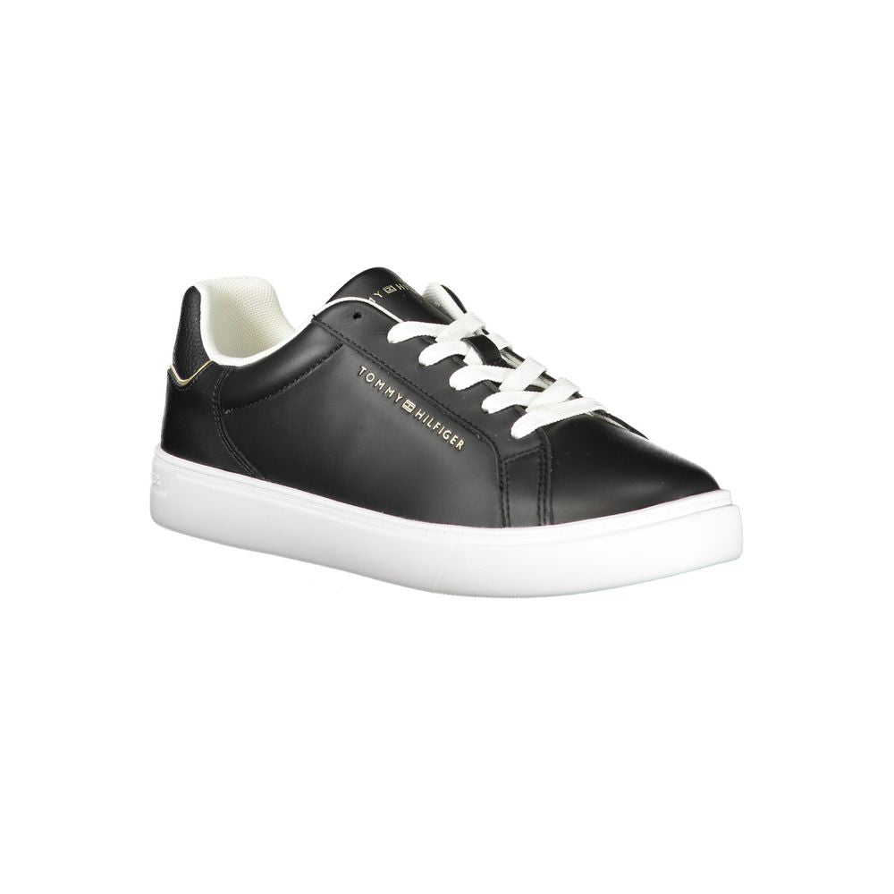 Tommy Hilfiger Schwarzer Polyester Sneaker