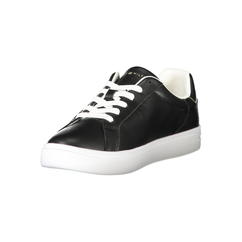 Tommy Hilfiger Schwarzer Polyester Sneaker