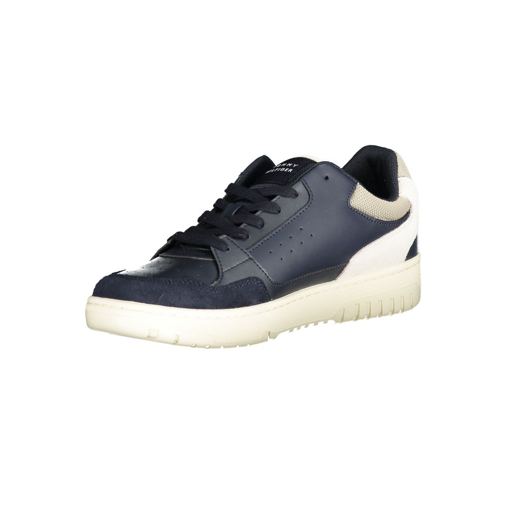 Tommy Hilfiger Blauer Polyester Sneaker