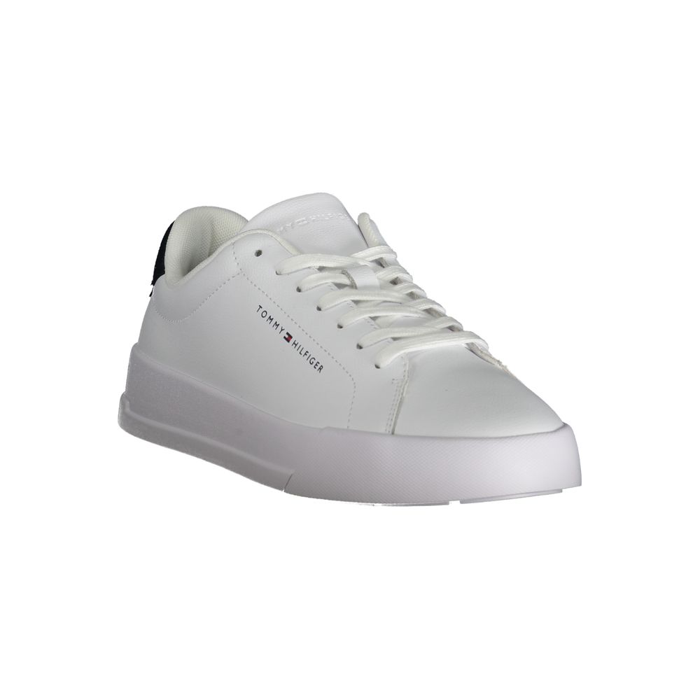 Tommy Hilfiger Sneaker aus weißem Polyester