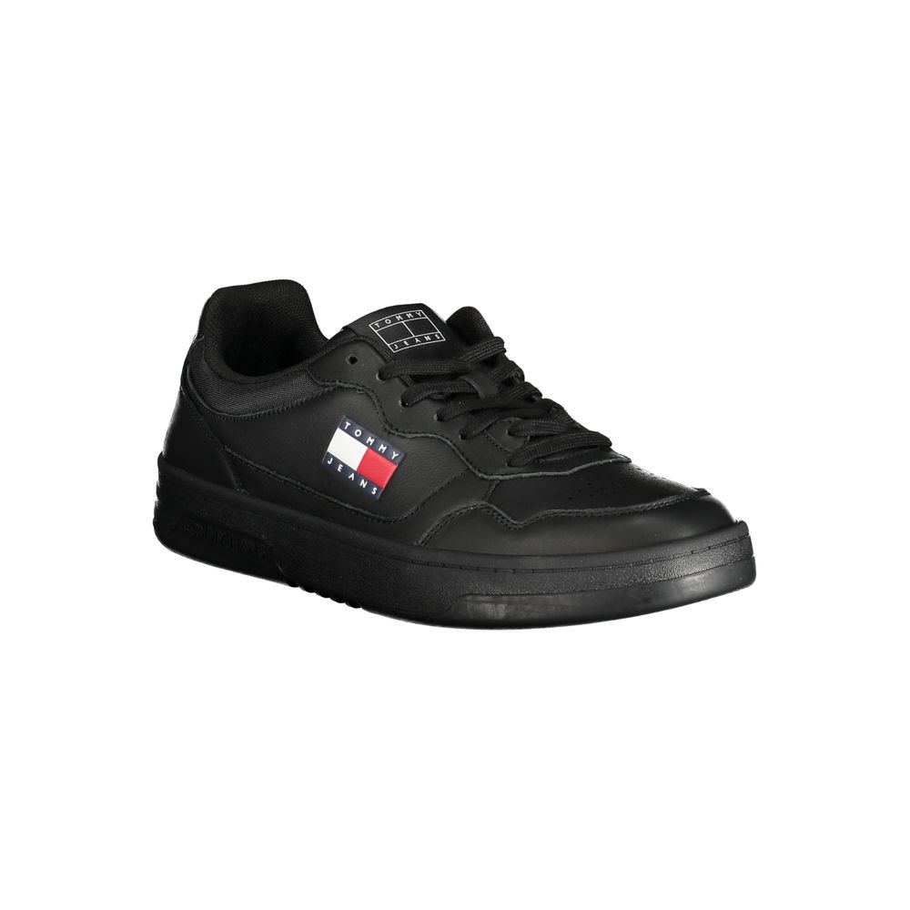 Tommy Hilfiger Schwarzer Polyester Sneaker